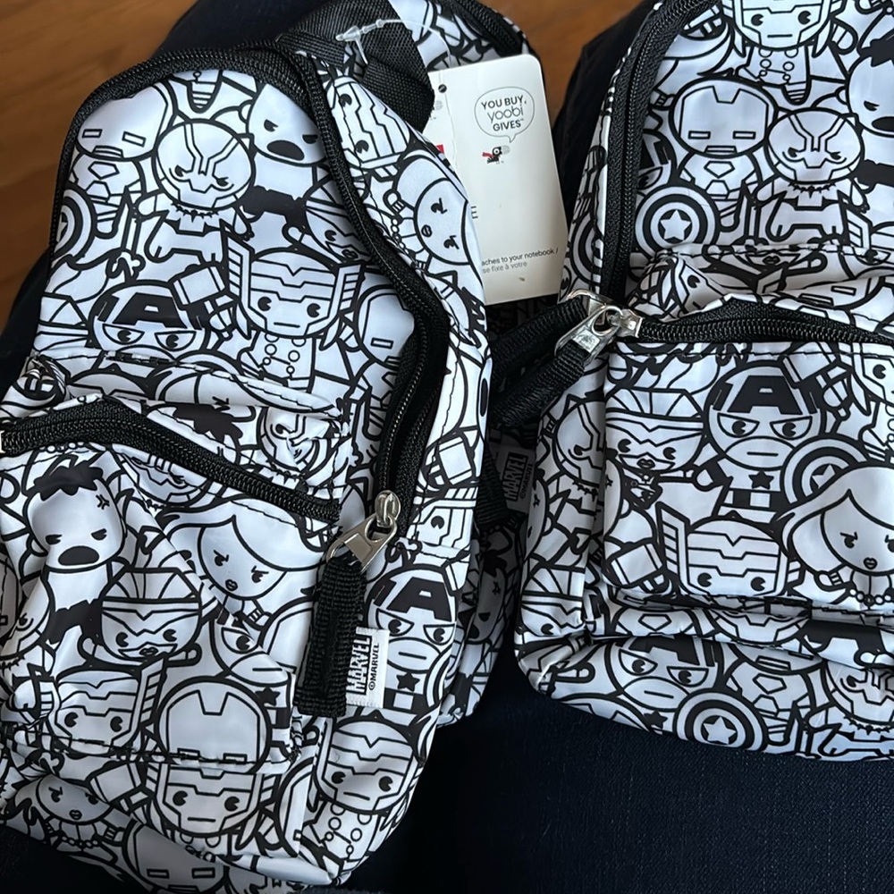 Marvel cartoon pencil case three